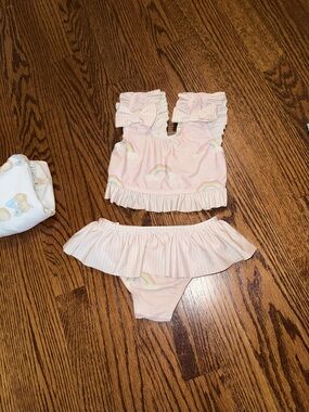 Sal & Pimenta striped swimsuit 6T